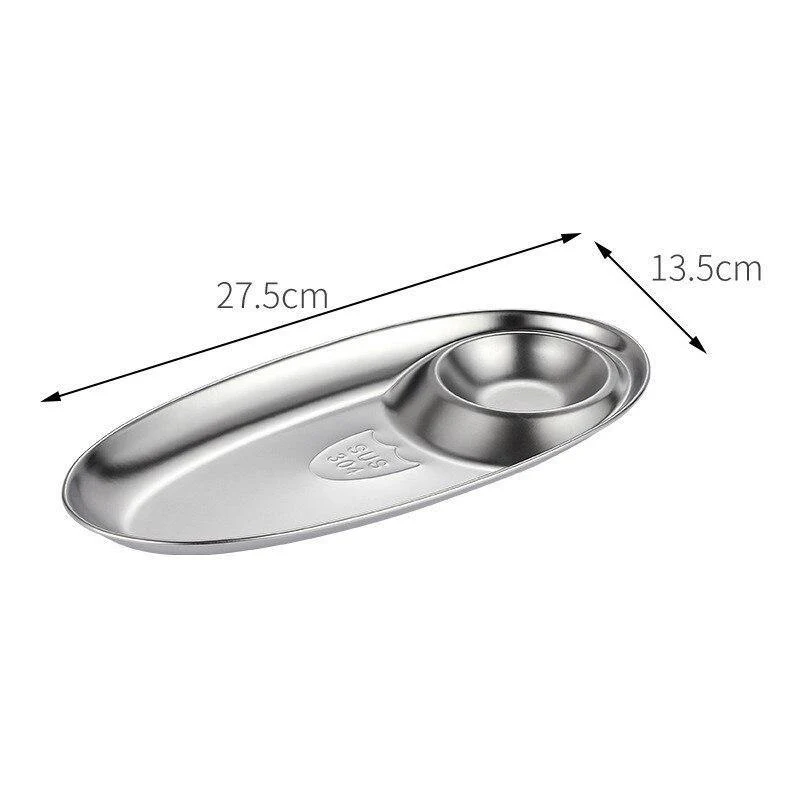 2in1 Sauce Snack Plate - Image 5