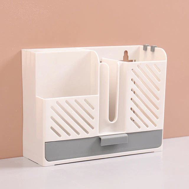 Wall-Mounted Kitchen Cutlery Drainer Storage - Image 13